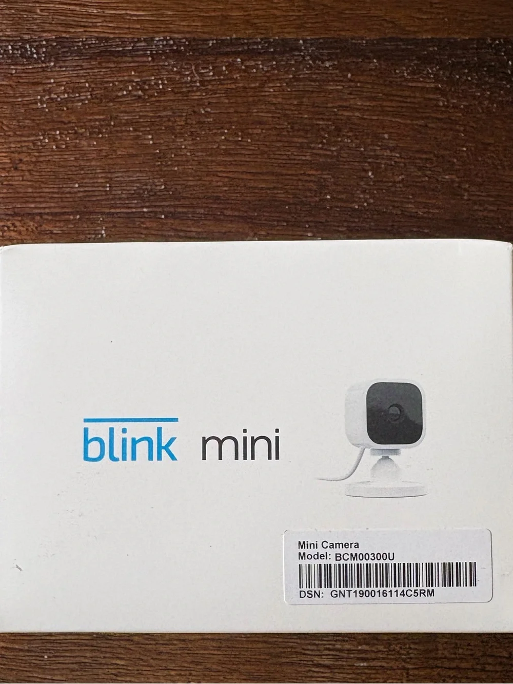 Link Blink Mini Indoor Smart Camera - White